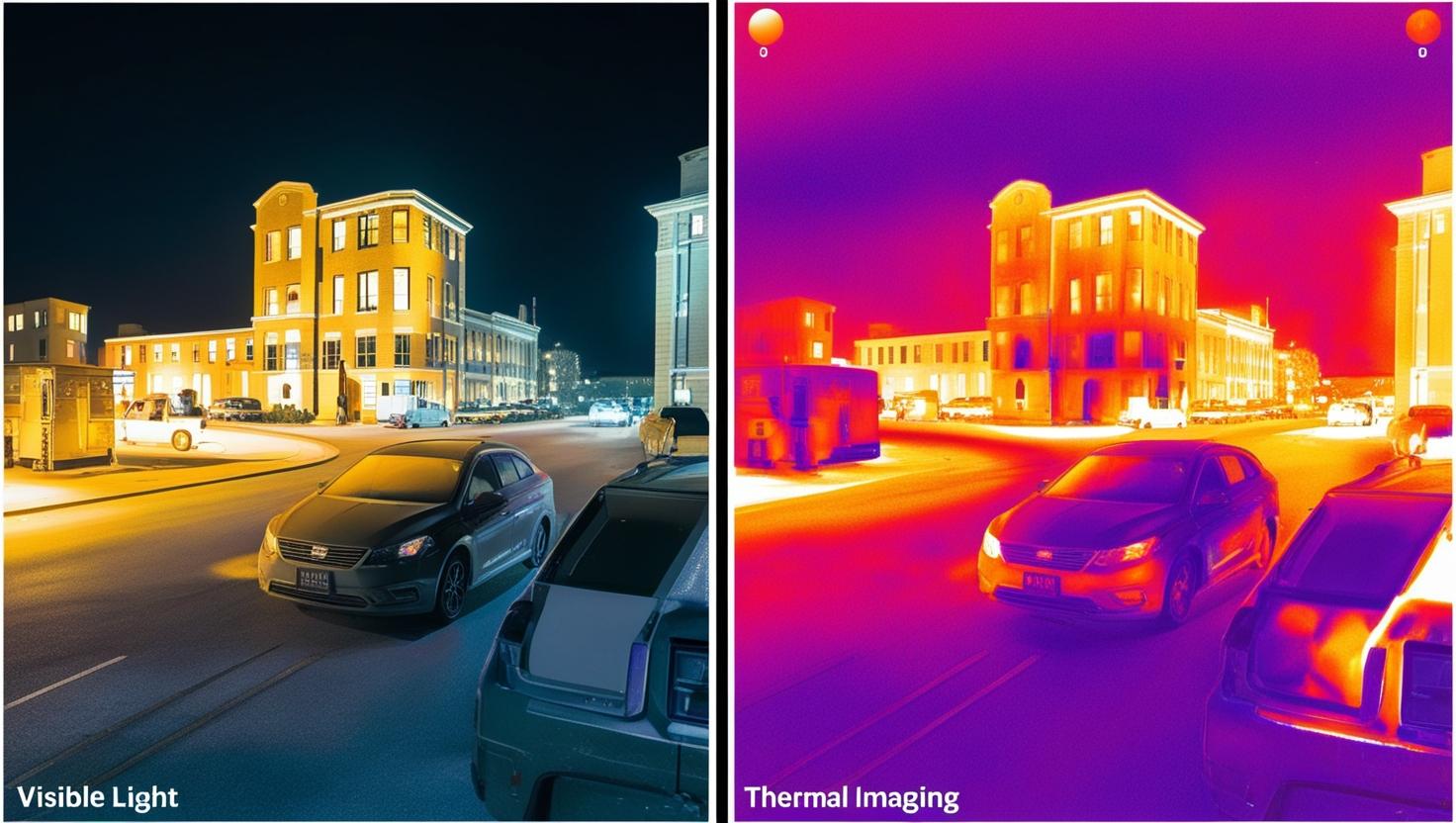 Difference Between Visible Light and Thermal Imaging