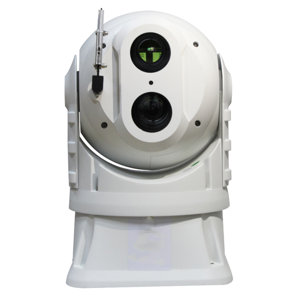 640×480 Night Vision Marine Ship Boat Mounted Sueveillance PTZ Thermal Imaging PTZ Camera Support Gyro Stabilisation